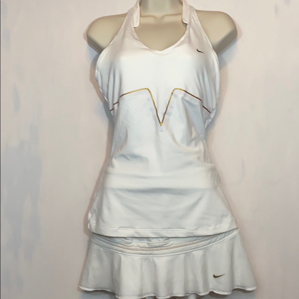 Nike tennis skirt and tennis top